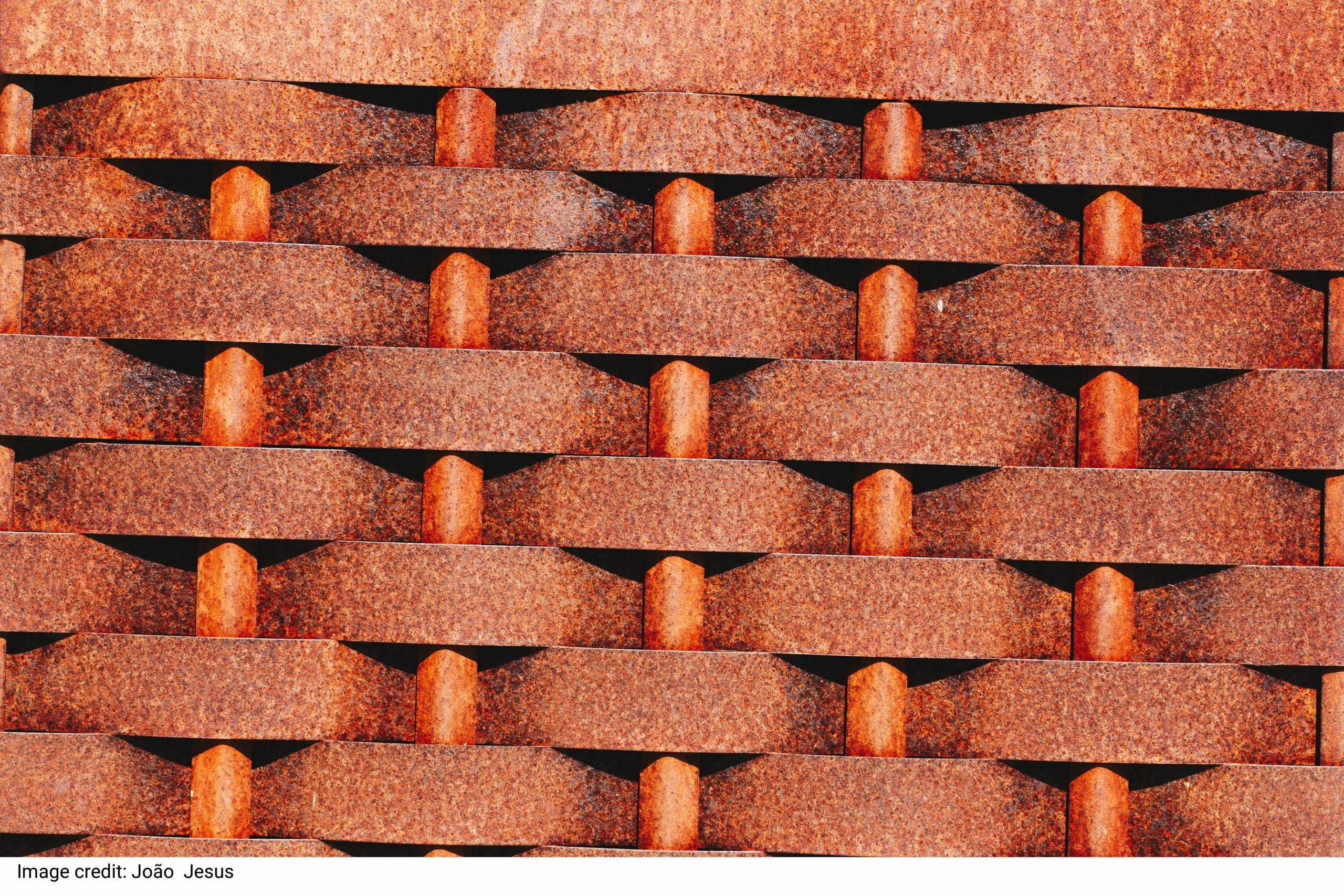 Brown Metal Wall by João  Jesus Brown Metal Wall